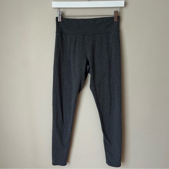 Aerie Dark Charcoal Grey Workout Lounge Casual Leggings Women’s Size Medium - Picture 1 of 4